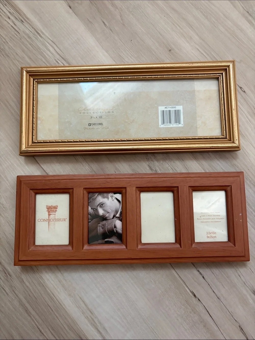 Two picture frames